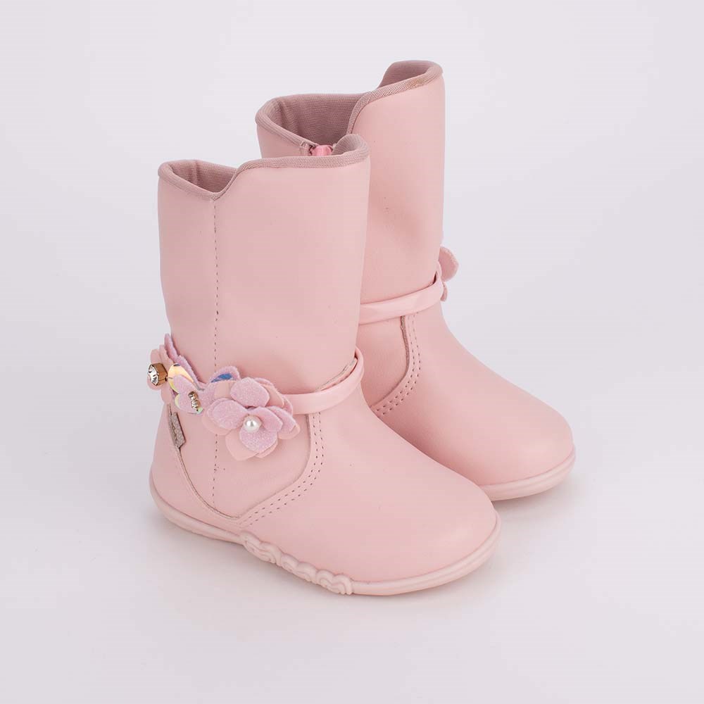 Bota infantil feminina store kidy