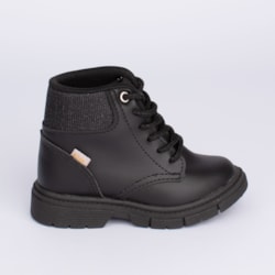 Bota Infantil Kidy Fashion Baby Preto