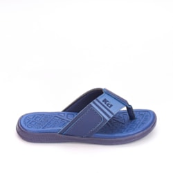 Chinelo Infantil Kidy Comfort Listra Azul Marinho