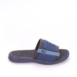 Chinelo Infantil Kidy Slide Comfort Marinho Preto