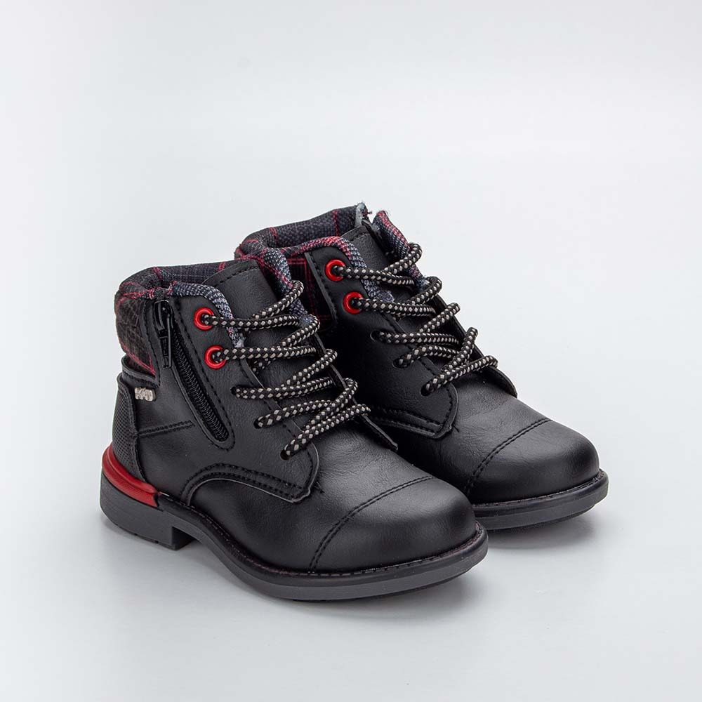 coturno infantil vermelho