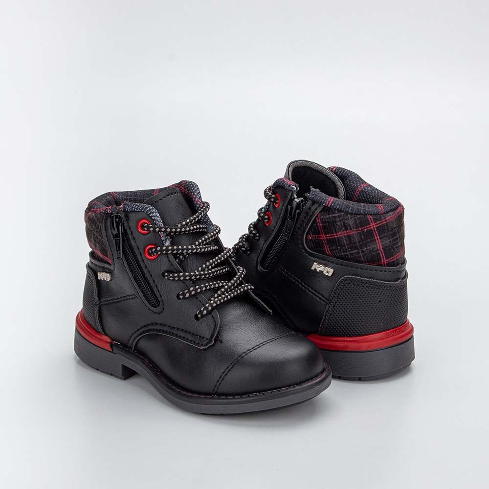 coturno infantil vermelho