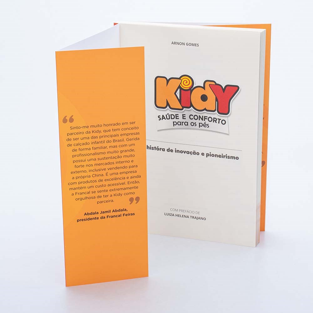 Livro Kidy - Uma história de inovação e pioneirismo