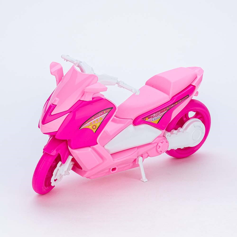 Papete Infantil com Borboleta Pink e Scooter para brincar