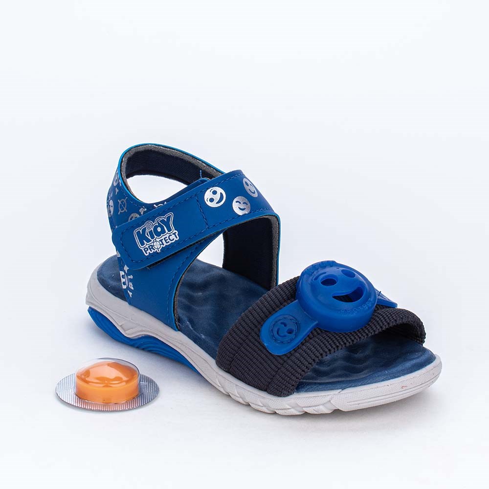 Papete Infantil Kidy Protect com Repelente Azul Royal