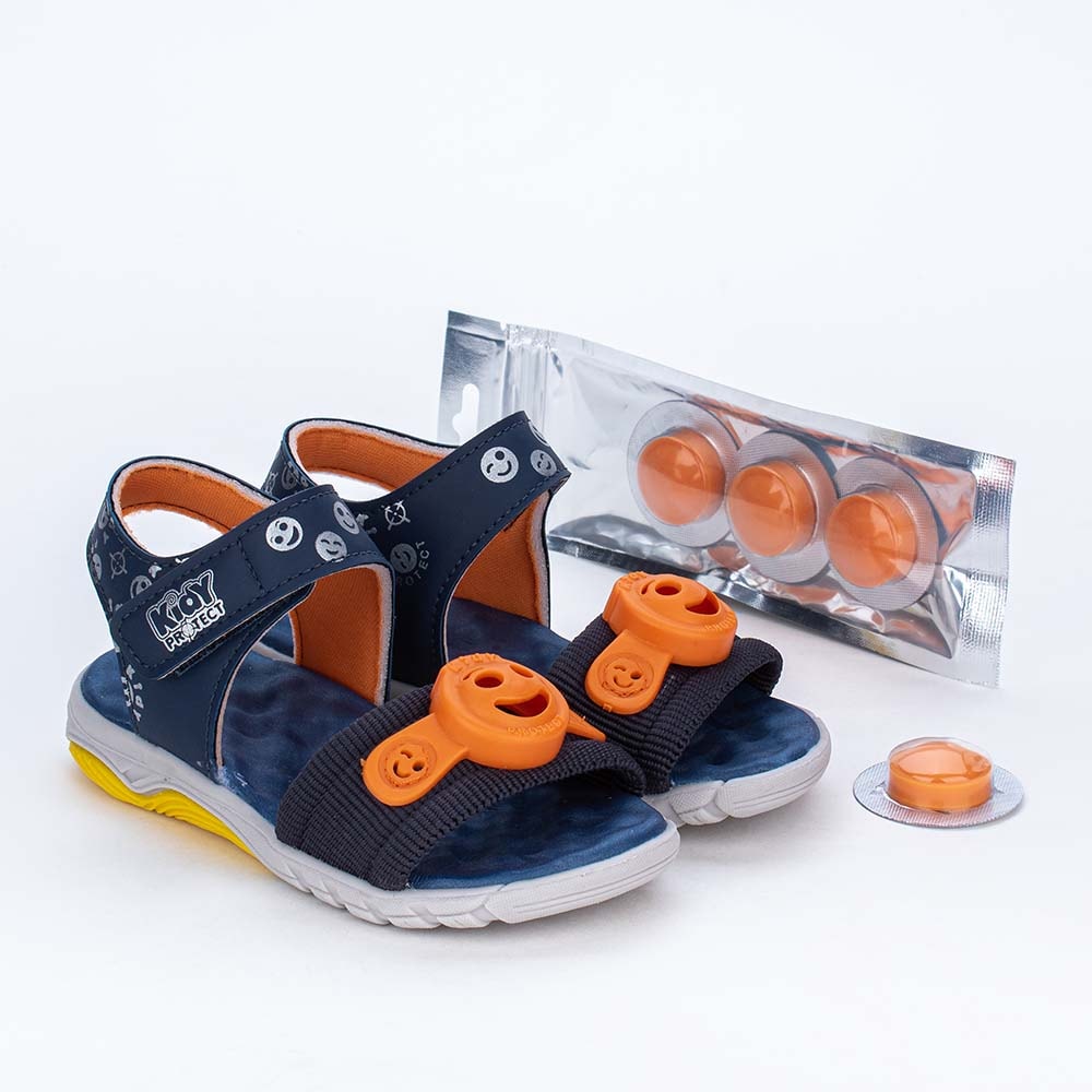 Papete Infantil Kidy Protect com Repelente Marinho e Laranja - Kidy