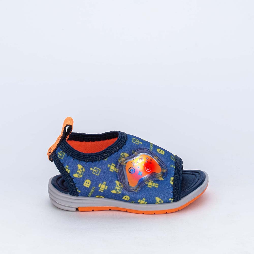 Tênis Led Infantil Masculino, Papete Luz | Kidy