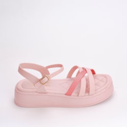 Sandália Infantil Flatform Menina Kidy Fashion Rosa