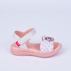 Sandália Papete Infantil Kidy Fly Unicornio com Pulseira Branca