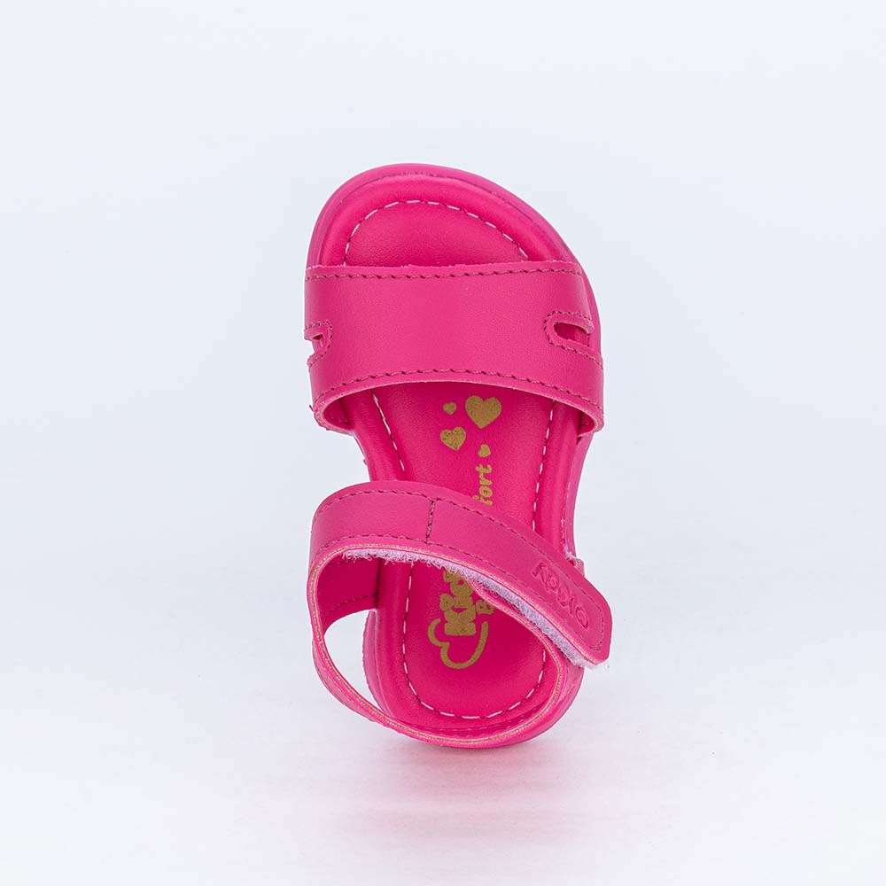 Sandália para Bebê Menina Basiquinha Kidy Equilíbrio Pink