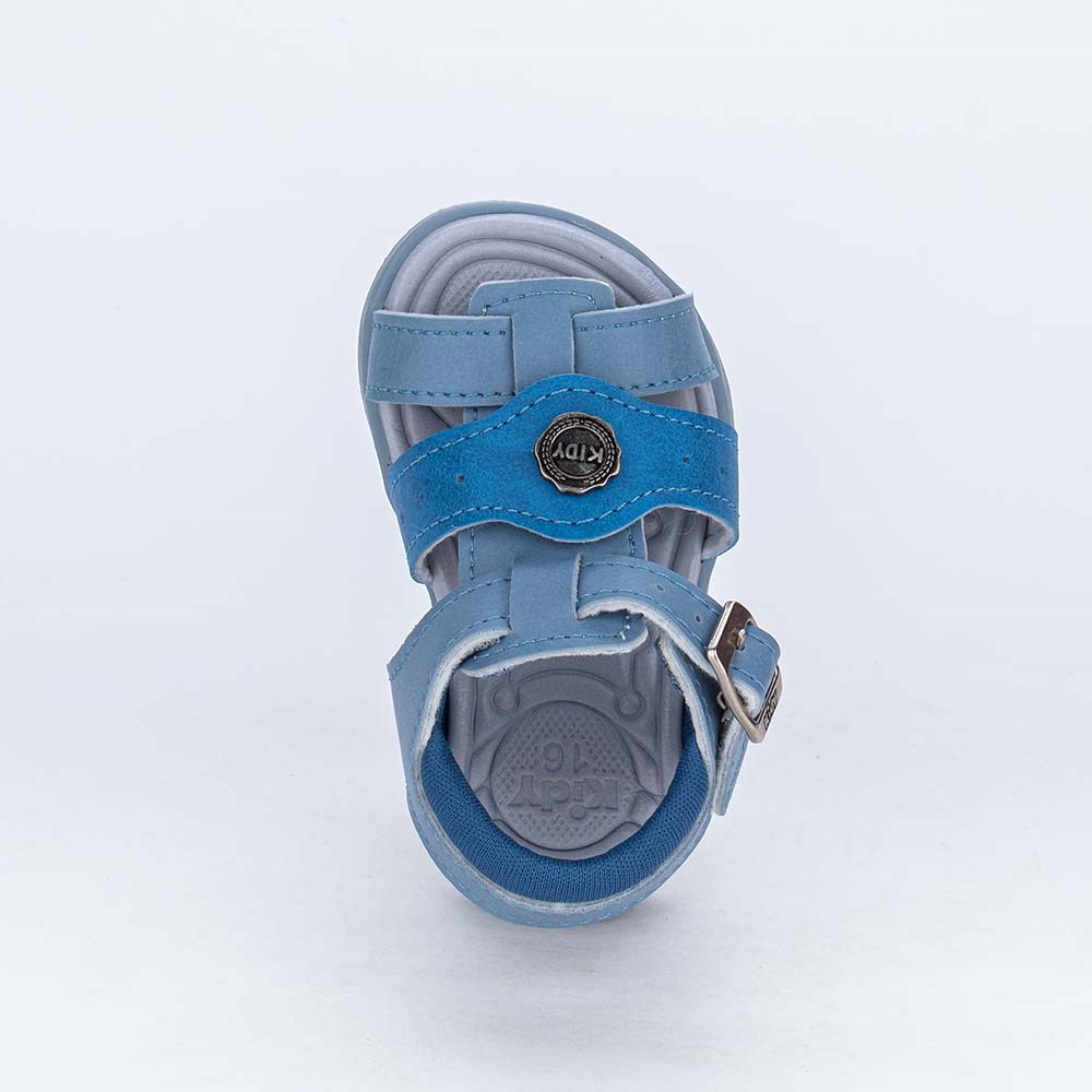Sandália para Bebê Menino Equilíbrio Azul Stone e Índigo