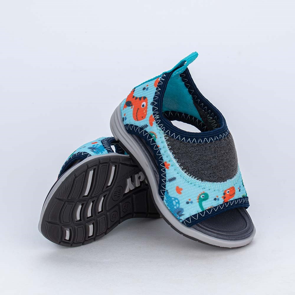 Sandália para Bebê Menino Equilíbrio Super Comfy com Dino