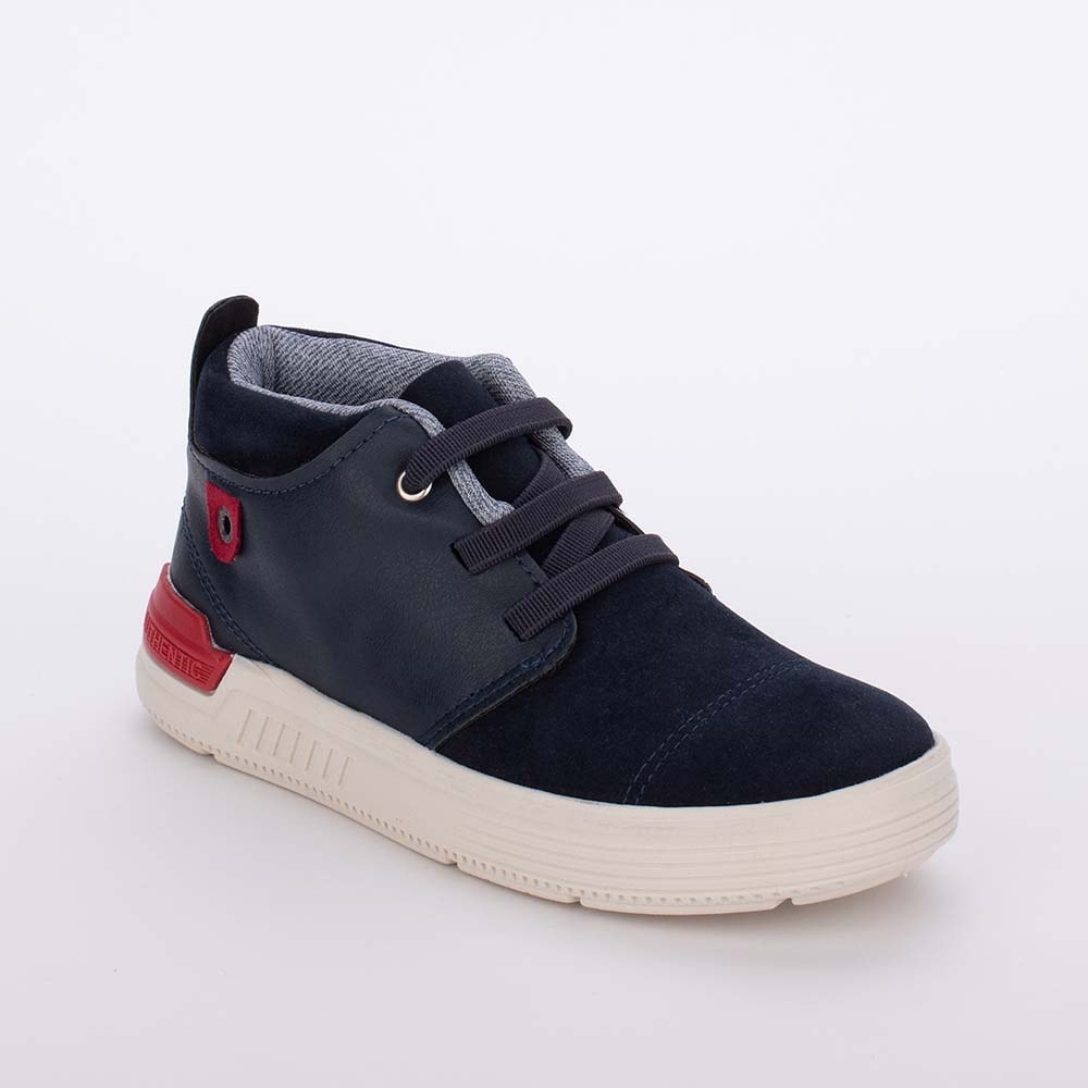 Sapatênis Infantil Masculino Kidy Cano Médio Marinho - Kidy