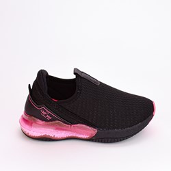 Tênis Infantil Esportivo Energy Alpha Air Kidy Preto Pink