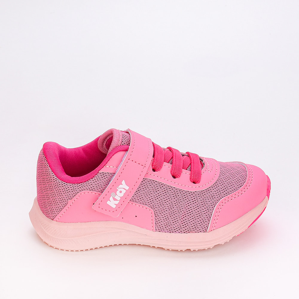 Tenis infantil feminino confortavel fashion