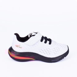 Tênis Infantil K-360 Super Leve 2 Esportivo Branco e Vermelho
