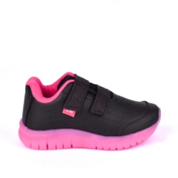 Tênis Infantil Kidy de Luz Light Fun Preto - Resistente e Versátil