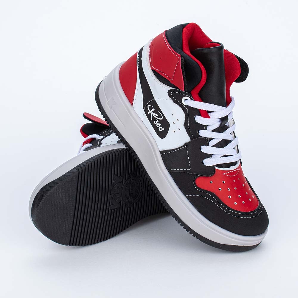 Tênis Cano Alto Masculino Infantil K360 | Via Pé | Calçados, Roupas e  Acessórios