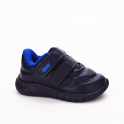 Tênis Infantil Menino Kidy Equilíbrio Fecho Duplo Azul Marinho