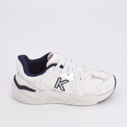 Tênis  K360 Retro Branco e Azul