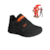 PRETO/LARANJA NEON